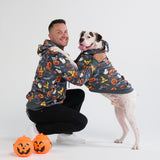 Halloween Dog Hoodie - Grey