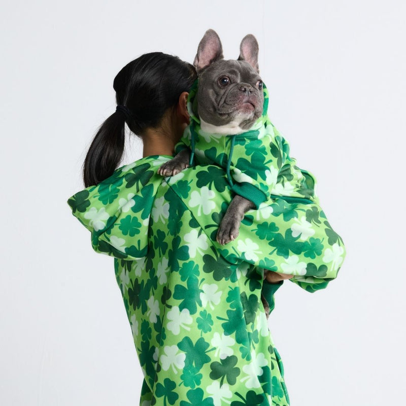 St. Patty's Human Hoodie - Shamrocks (Limited Edition)