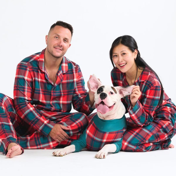 Christmas Pajama Pants - Festive Plaid