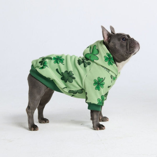 St. Patty's Dog Hoodie - Light Green (Limited Edition)