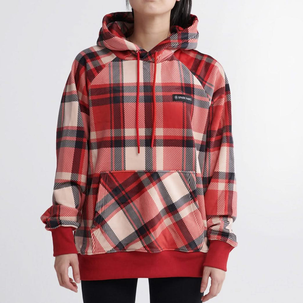 Plaid Human Hoodies