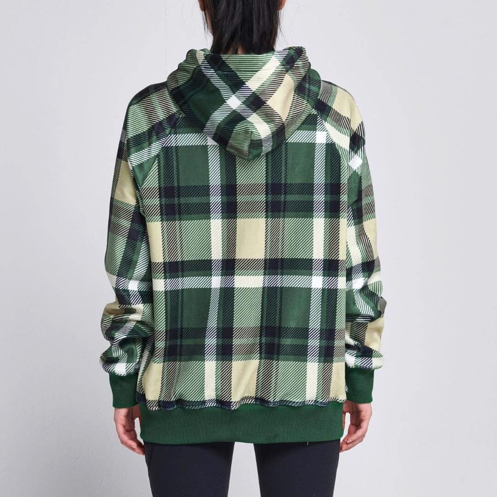 Plaid Human Hoodies SPARK PAWS