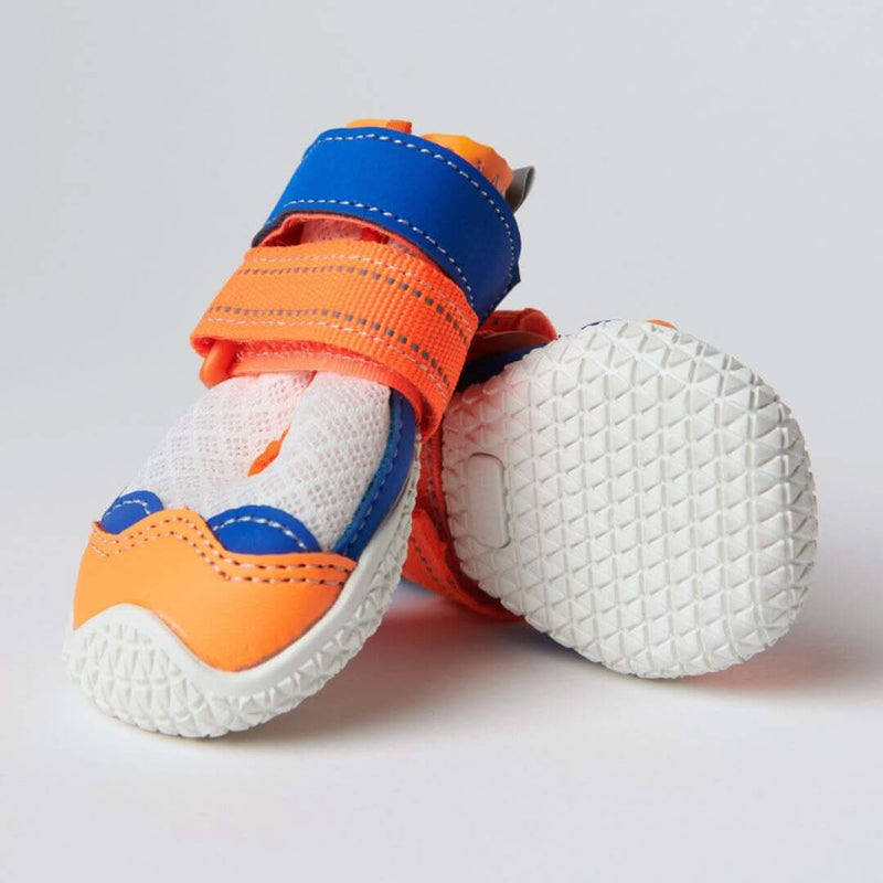 Orange Blue Shoes